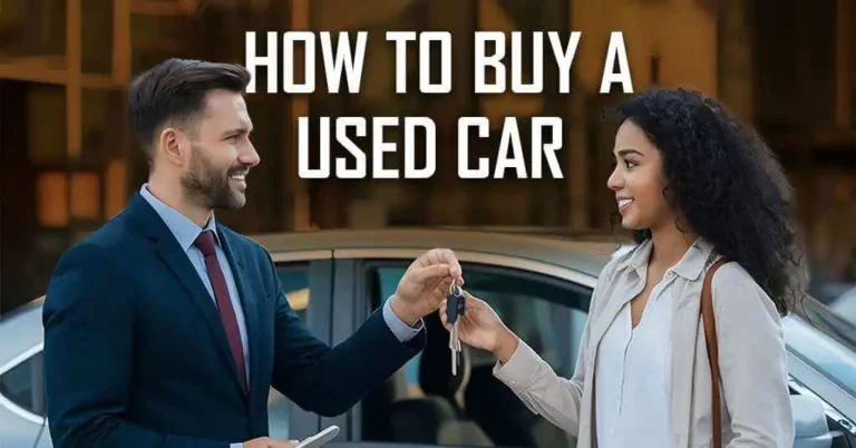 How to buy a used car