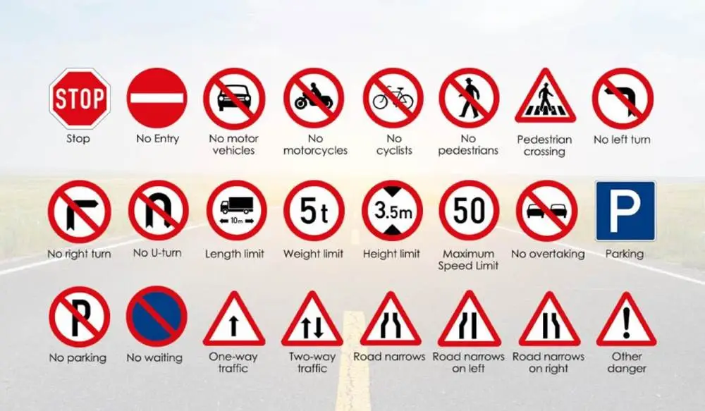 Road Signs and Traffic Rules