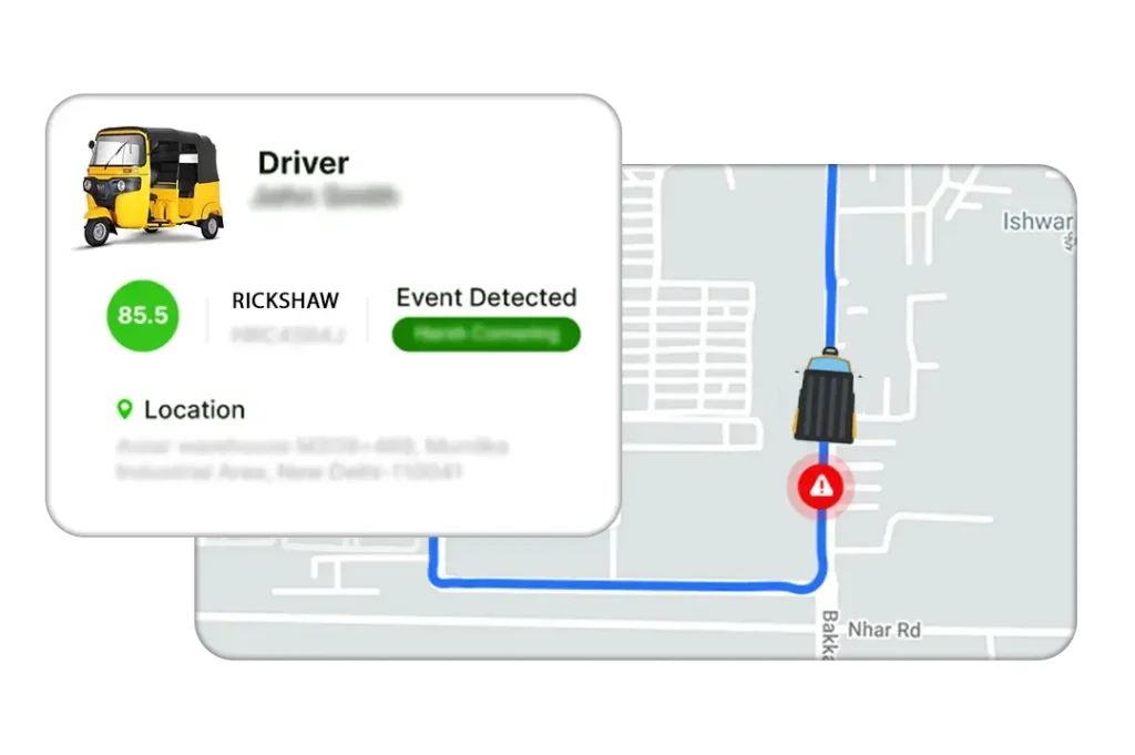 Rickshaw tracker in Pakistan