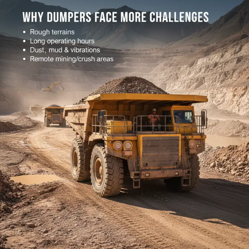 Why Dumpers Face More Challenges