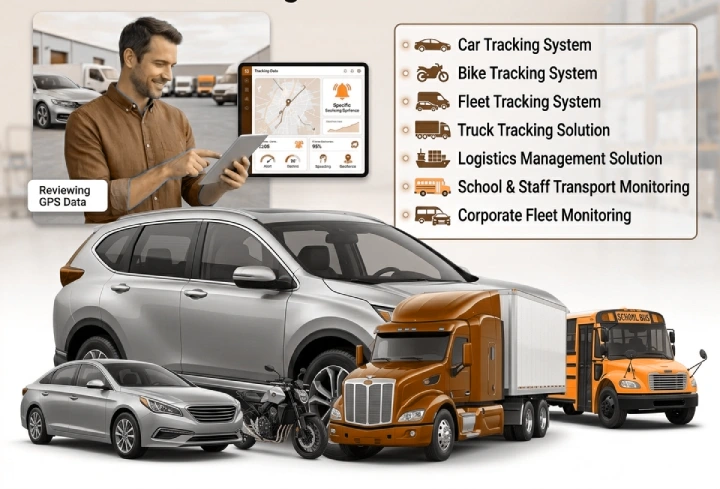 GPS Tracking Solutions We Provide