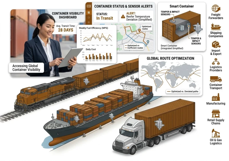 Industries That Benefit From Real-Time Container Tracking