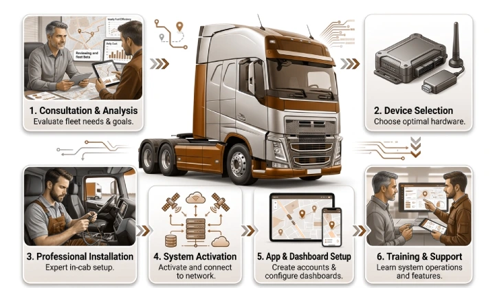 Our Installation Process For Trucks