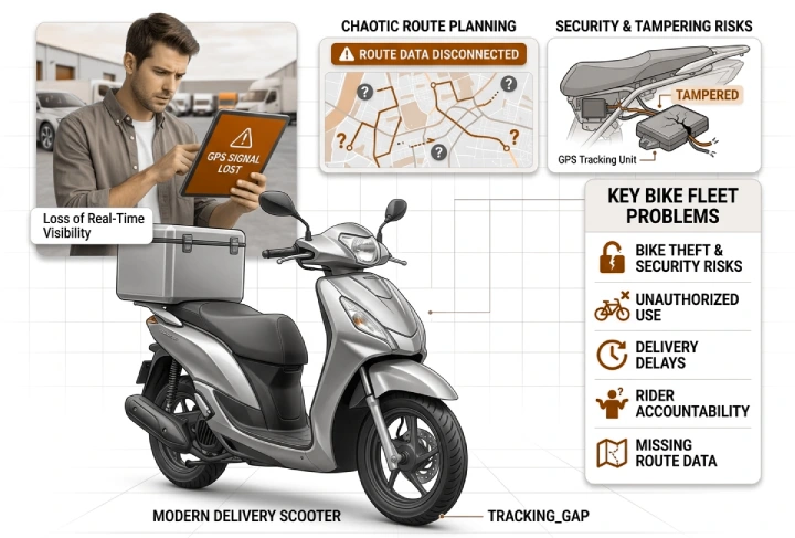 Problems Faced By Bike Owners & Delivery Businesses