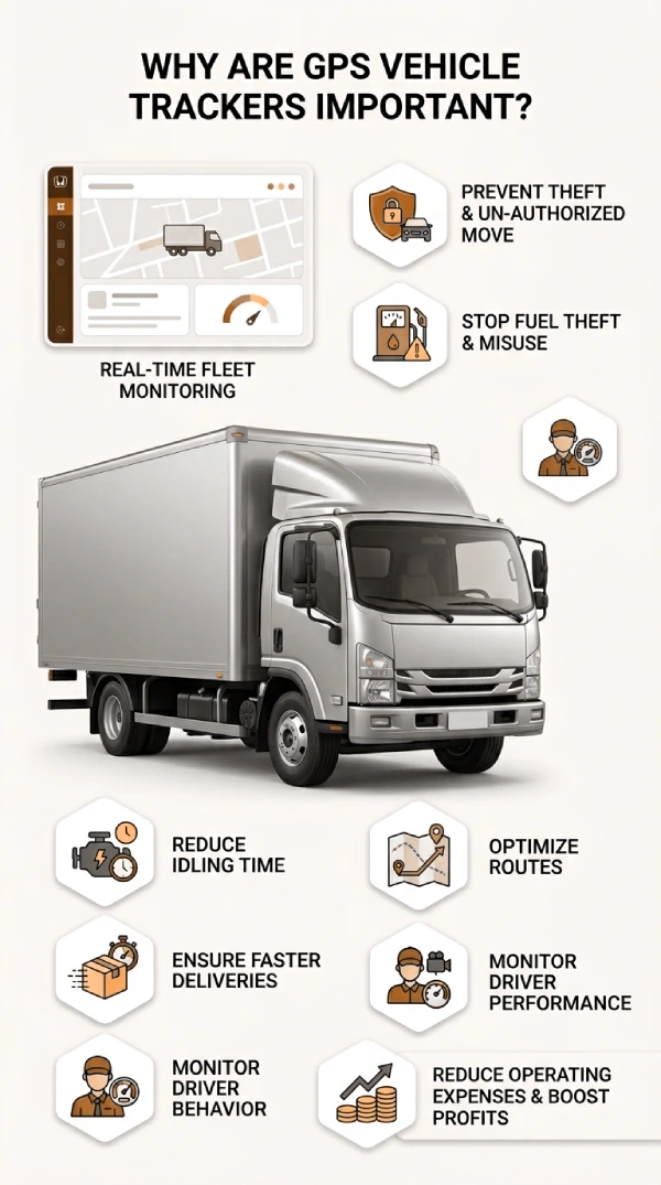 Why Are GPS Vehicle Tracker Important