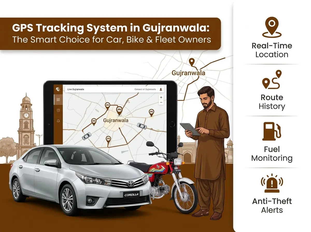 GPS Tracking System in Gujranwala
