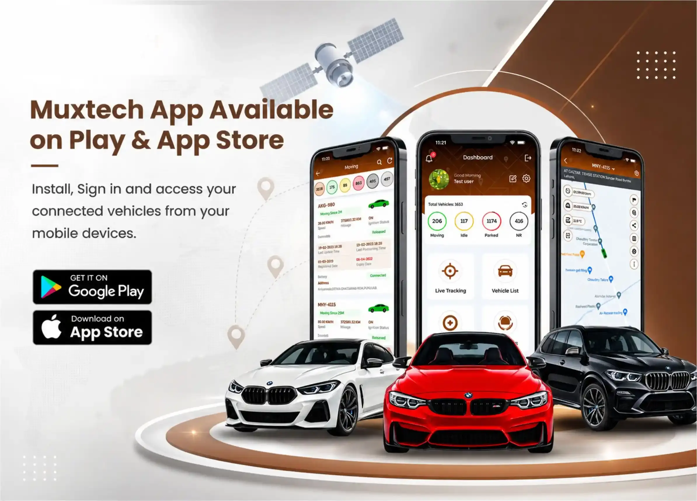 Download the Vehicle Tracking App