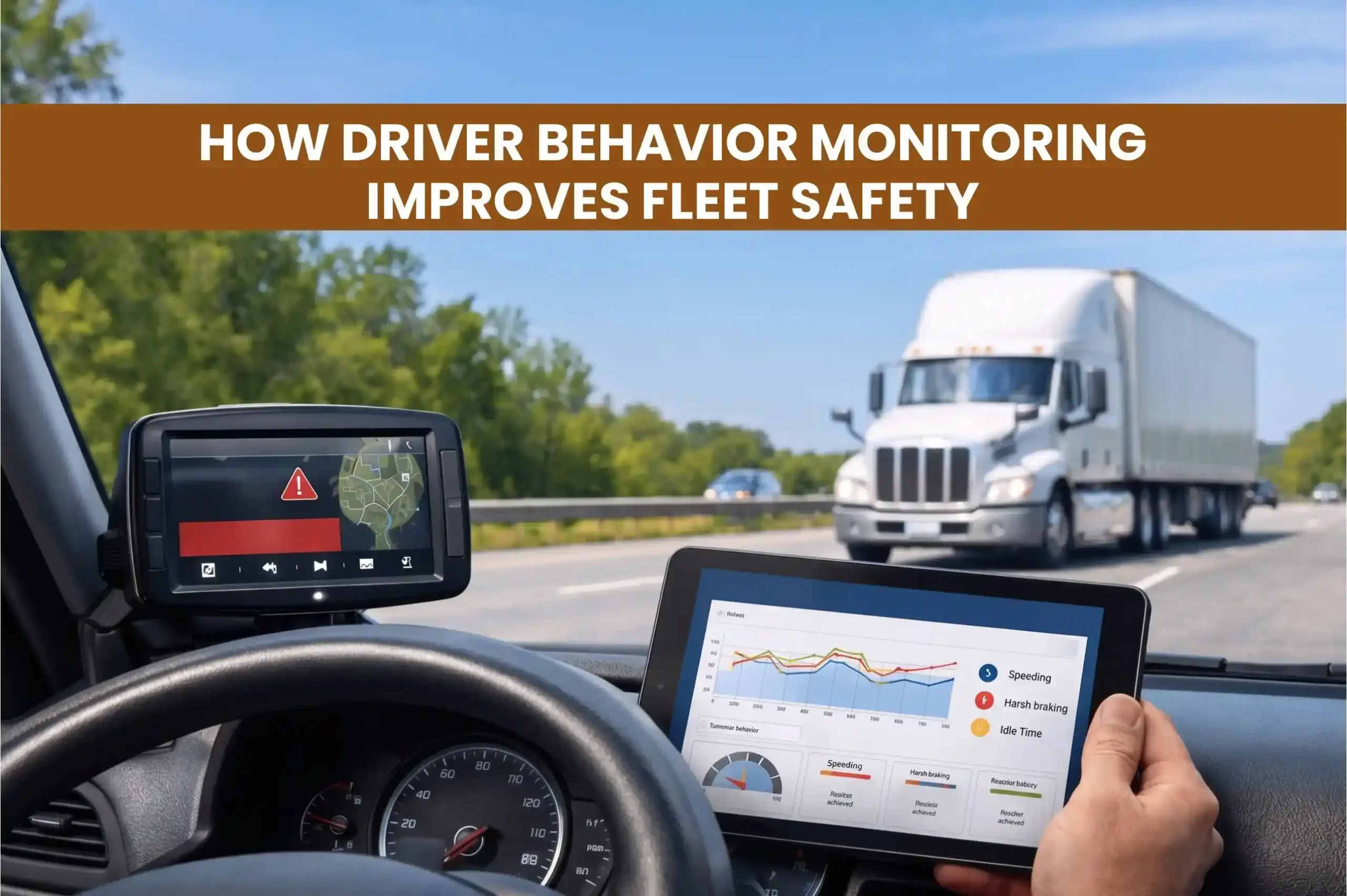 How Driver Behavior Monitoring Improves Fleet Safety