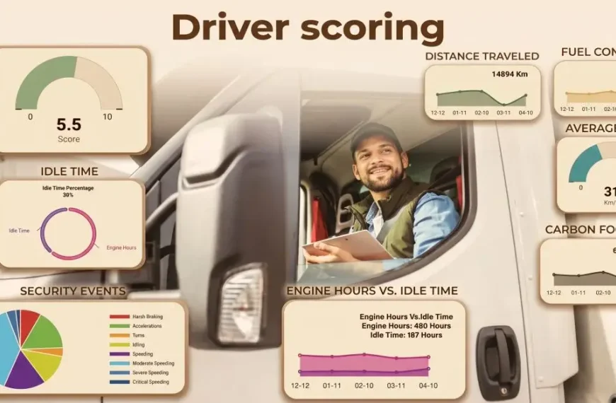 What is Driver Scoring? How It Works for Fleet Management
